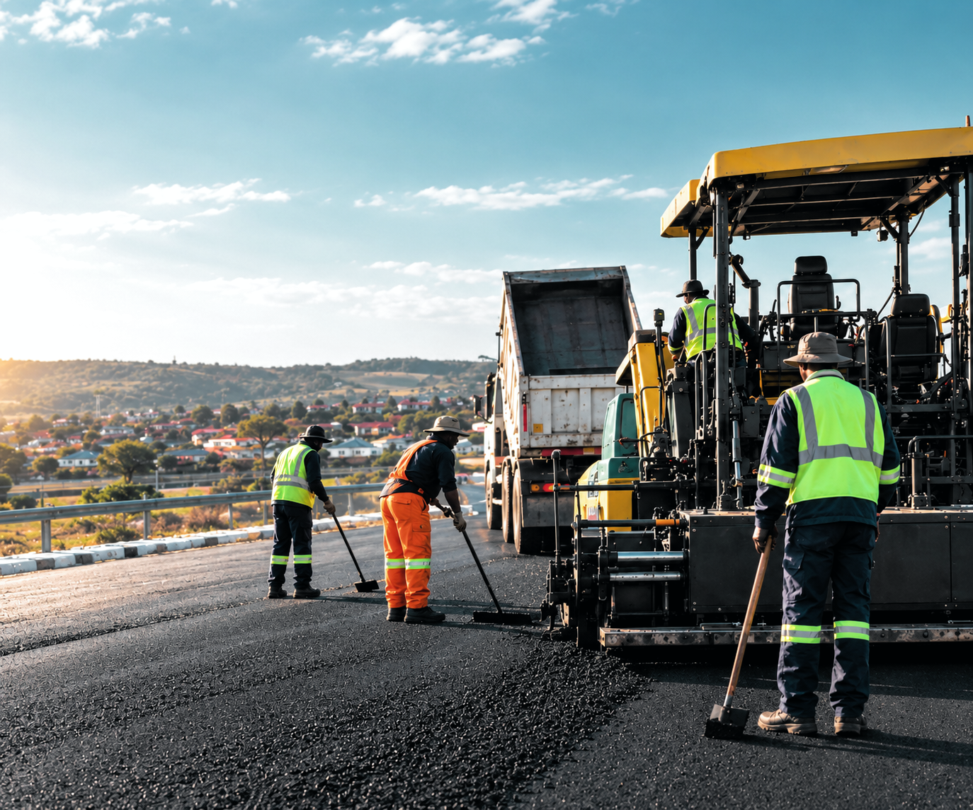Road marking infrastructure