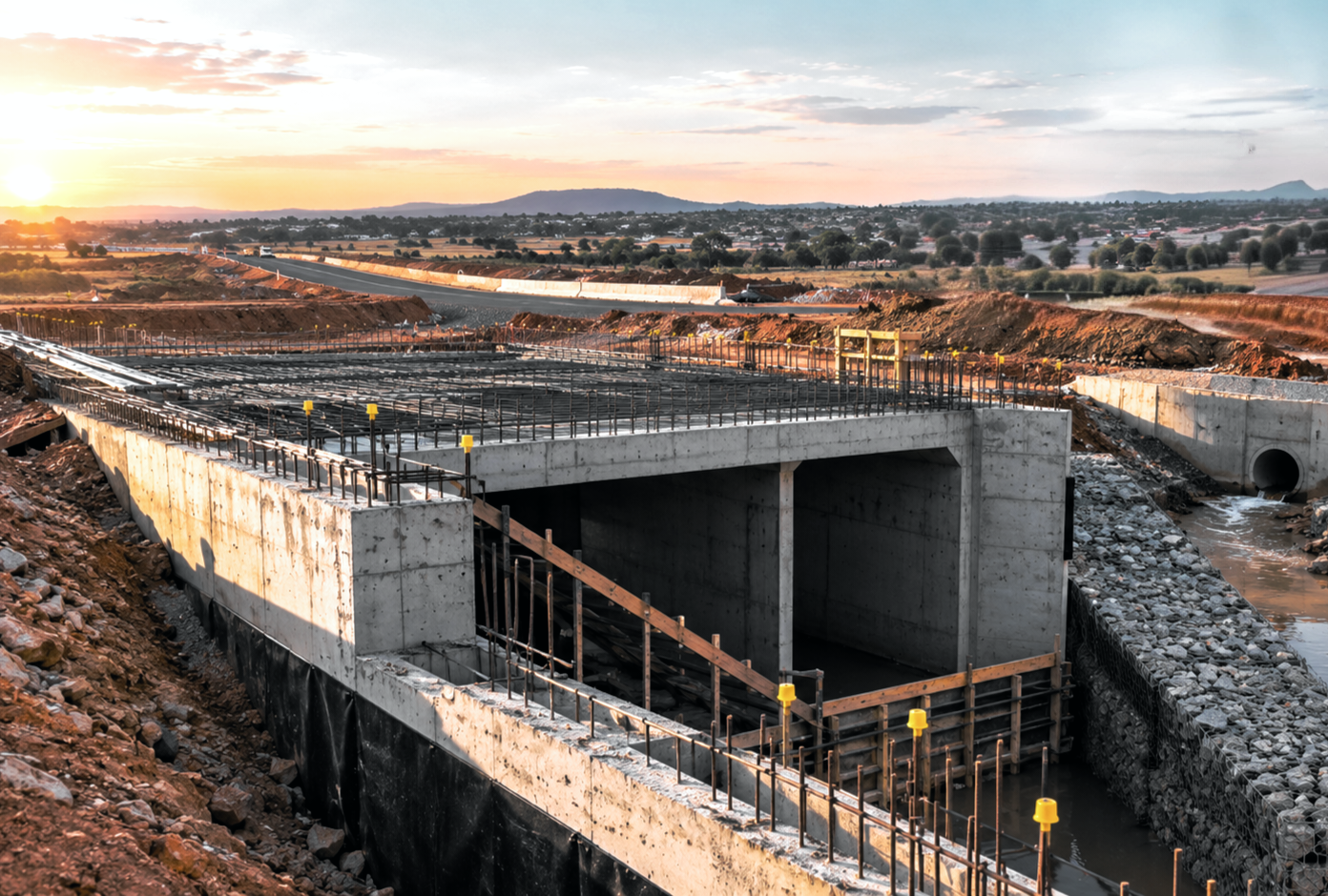 Civil construction works by ROADRAK GROUP